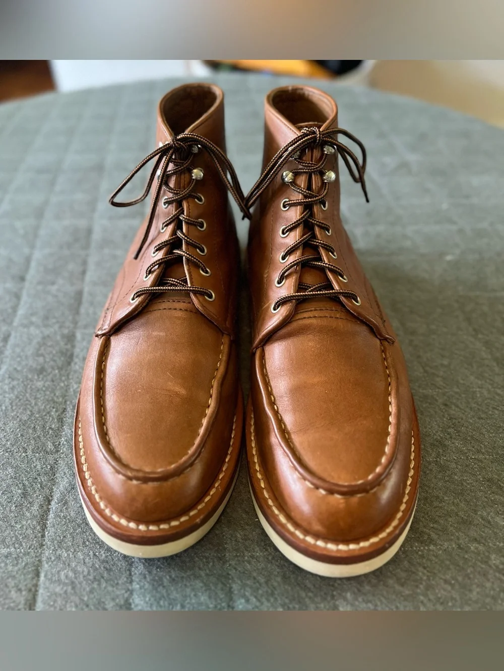 THURSDAY BOOT COMPANY Sz 11.5 Diplomat Brown Leather Boots Orig $200 Exc Cond